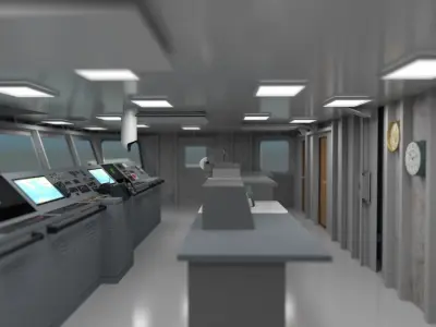 Cargo Ship 3D model