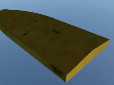 Rc boat V hull  3D model