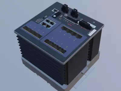 IE 4000 Switch 3D Model 3D model