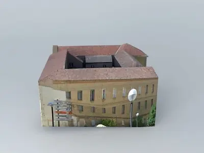 Mother of God Convent historic  Free 3D model