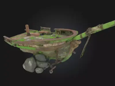 Shipwrecked Dreams  Echoes of a Voyage Lost 3D model