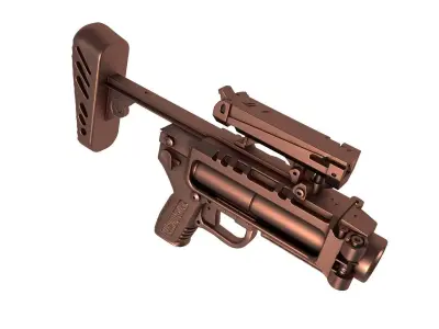 kgl 40  -  rifle 3D print model
