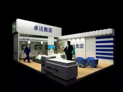 Exhibition - Area - 9X6-3DMAX2009-066 3D model
