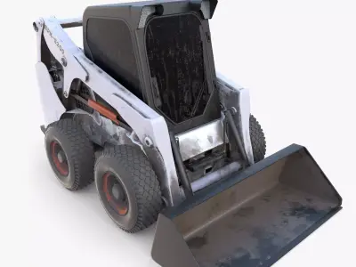 Skid steer loader V4 3D model