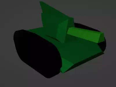 Tank Model 1 3D model