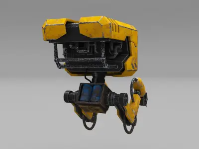 Mechanical Robot Design 3D model