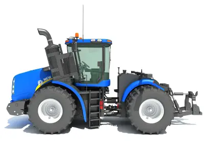 New Holland Agricultural Tractor 3D model