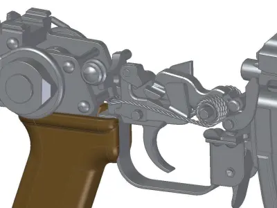 AKMS 6P4 3D model