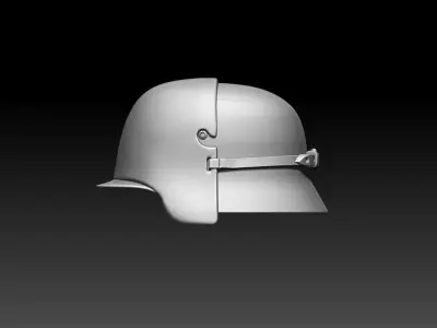helmet wwii 3D print model buy