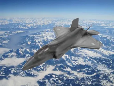 F35 plane 3D model