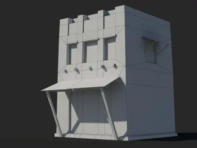 Arab x15 Low-poly 3D model