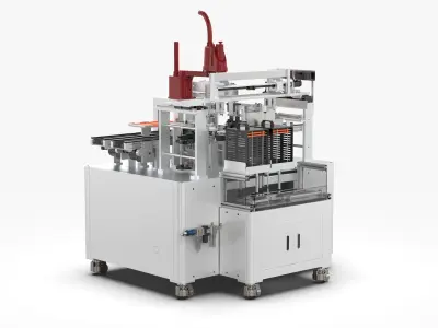 Automatic Battery Arranging Machine 3D model