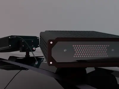 ALPR Automatic License Plate Recognition 3D model