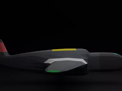 Skyward Majesty The Elevation of 3D Aircraft Excellence 3D model