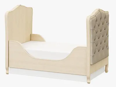Restoration Hardware Colette Tufted Crib 2 3D model