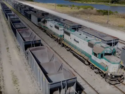 TrinityRail and FCA Versaflood Aggregate Hoppers HO and N 3D print model