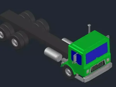 Large Truck Terra Pro 3D model