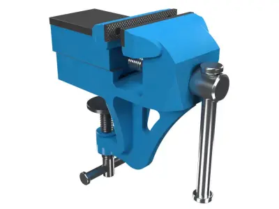 Bench Vise 3D model buy