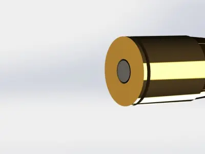 g2r 9mm bullet Free 3D model