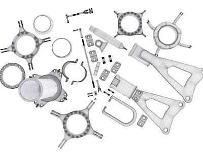 Kitbash Rotate Pack 1 3D model