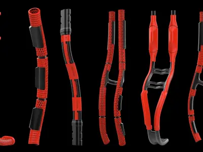 Subd Cables and Wires vol 1 3D model