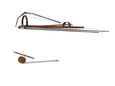 Leonardo da Vinci Flapping Aircraft 3D model