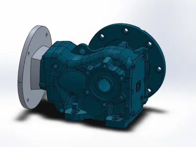 Gearbox-En 5-250-Pam 100112 B 5 Free 3D model