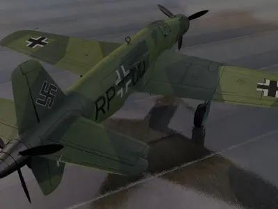Dornier Do-335 A-1 3D model