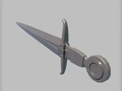 Medieval Sword 3D model Low-poly 3D model purchase