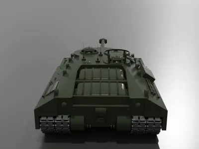 T28 Super-Heavy Tank 3D model