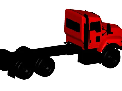 Kenworth T470 Truck  3D model