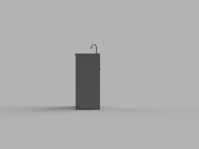 Free Hand Wash Basin Free 3D model