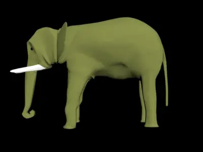Elephant 3d models ma mb max obj fbx files 3D model