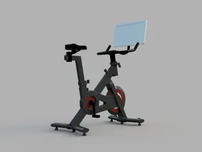 Exercise Bike Stationary Bike 3D Printable Cycle 3D print model