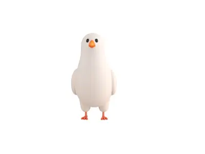 Character279 Dove 3D model