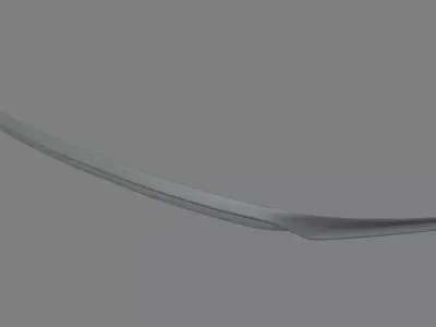 Front Lip Porsche 911 Carrera S 2015 Low-poly 3D model