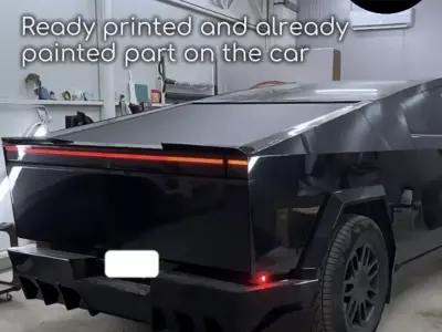 Rear body kit for Tesla Cybertruck 3D print model