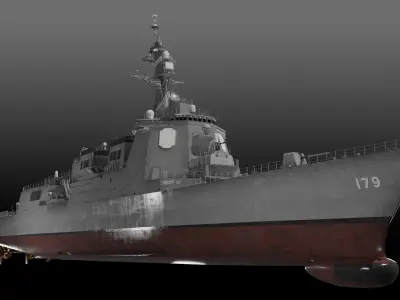 JS Maya DDG-179 3D model
