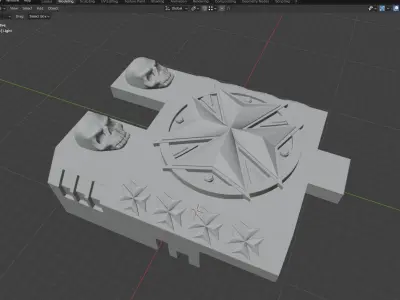 RhinoGunArmourAlt  3D model