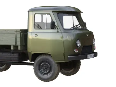 UAZ 452D 3D model
