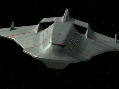 Battlestar Galactica - Rising Star 3D model