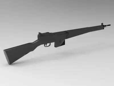 MAS-49 rifle 3D model