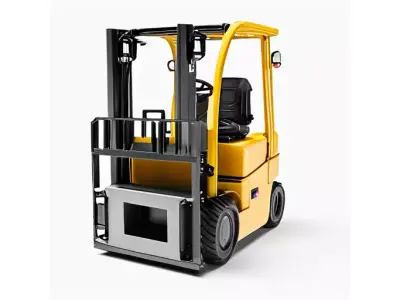 Industrial Factory Forklift Battery Box for 3D print 3D model