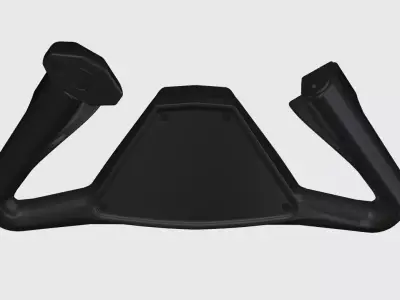 Beechcraft King Air Yoke V1 3D print model