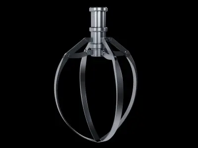 Metal Claw 8 with RIG 3D model