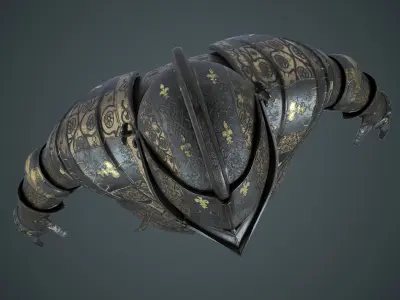 Greenwich Armor XVI Century 3D model