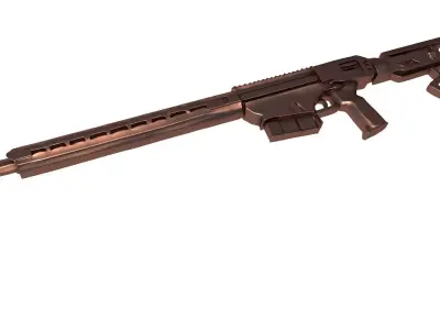 Ruger Precision Rifle -  Precision 3D print model
