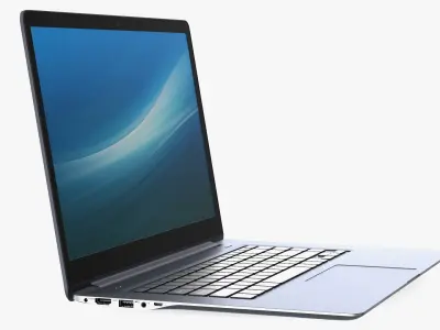 Generic Laptop 10 3D model