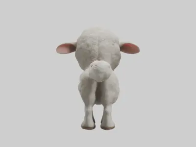 Lamb Model Low-poly 3D model