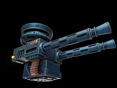 STYLIZED TOON WEAPONS  VOL1 Low-poly 3D model